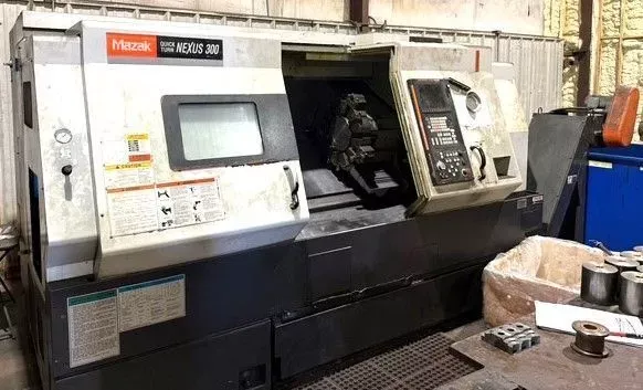 Mazak Mazatrol Fusion 640T control 4,000 RPM QUICK TURN NEXUS 300 2 Axis