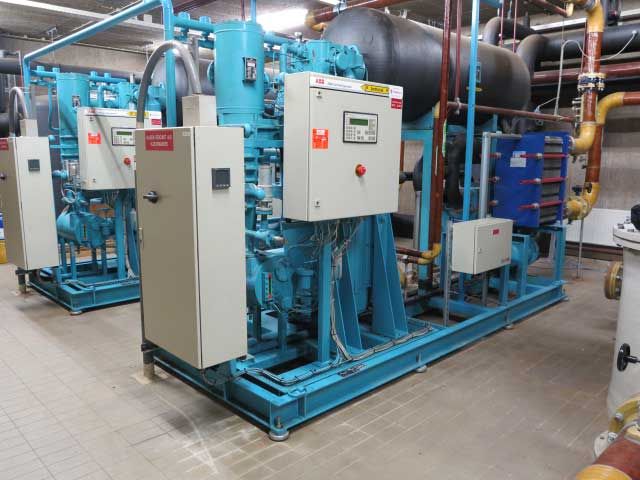 2 ABB, Stal Industrial Used Water-cooled Water Chiller 	 680 kW