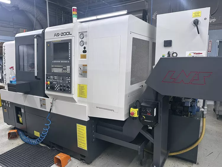 Nakamura Tome Fanuc 4500 rpm AS-200LMYS 3 Axis