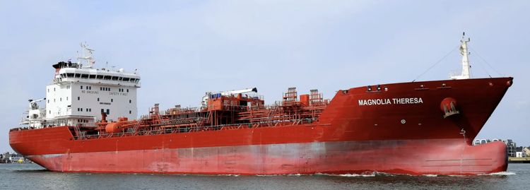 CANT. NAV. DE POLI S.P, MAGNOLIA THERESA ABT 17101 DWT ON 9.3 M DRAFT