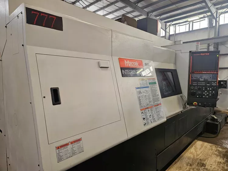 Mazak MAZATROL MATRIX CNC Color Control 4000 RPM INTEGREX 300IVS 6 Axis