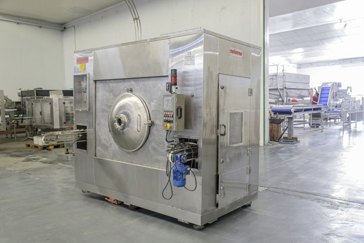 Mobemur M-800-V, Automatic can seamer with vacuum