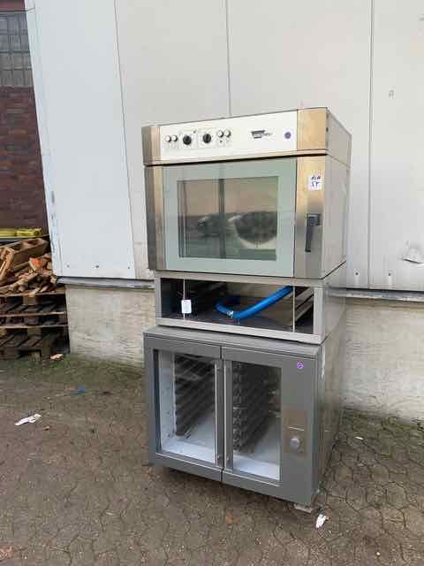 Wiesheu B4 M shop-oven with proofer