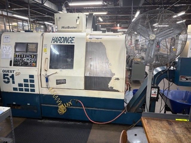 Hardinge CNC CONTROL 8000 RPM QUEST 51SP 3 Axis