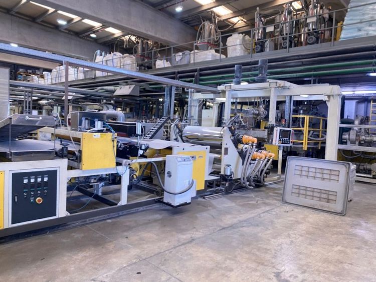 JWell Plastic sheet extrusion machine