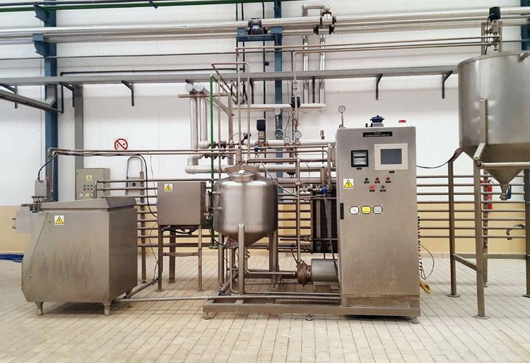 APV PASTEURIZATION SYSTEM FOR FISH BROTH 1,000 LITRES/HOUR