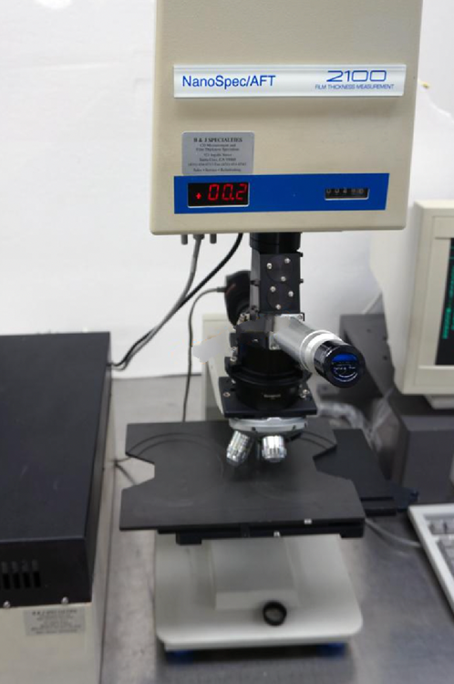 Nanometrics Nanospec AFT2100 Film Thickness Measurement System