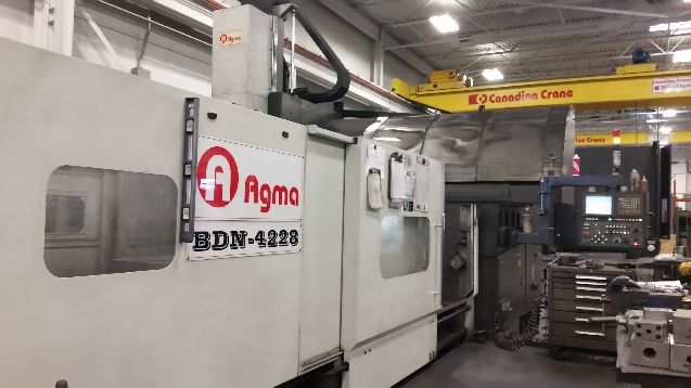 Agma BDN-4228	Fanuc 18iMB 3 Axis