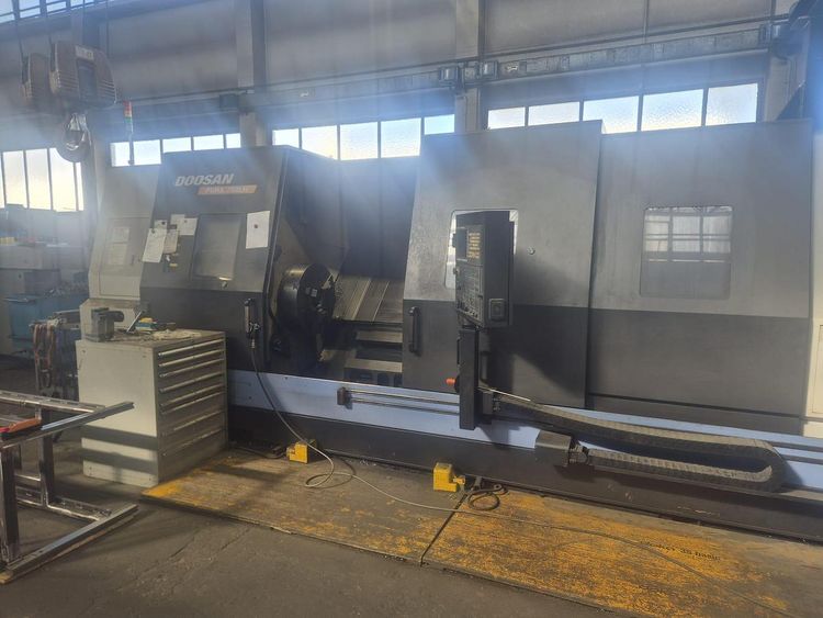 Doosan CNC control FANUC 21 i TB 3000 rpm PUMA 700 LM 2 Axis