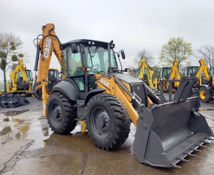 Case 695ST Joystick Backhoe Loader
