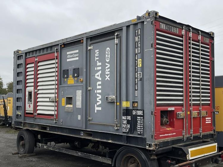 Atlas Copco XRV 946 CD Capacity: 56.2 m³/min