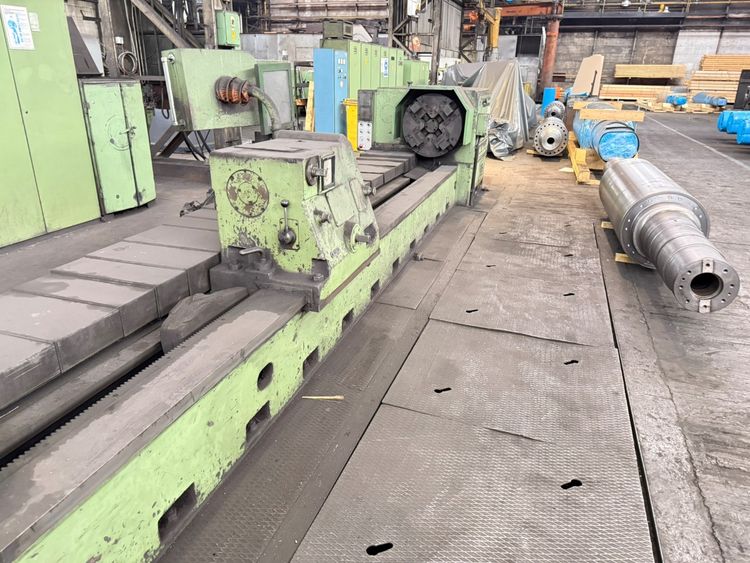 Waldrich Siegen Engine Lathe 58.4 rpm Roll Lathe Heavy Duty