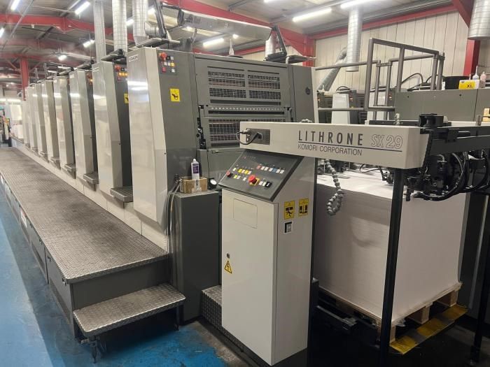 Komori LITHRONE LSX-729 + LX 610 x 750 mm