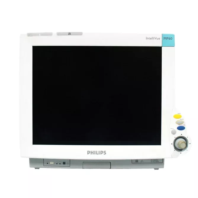 Philips IntelliVue MP60 Patient Monitor w/ M3001A, M1116B