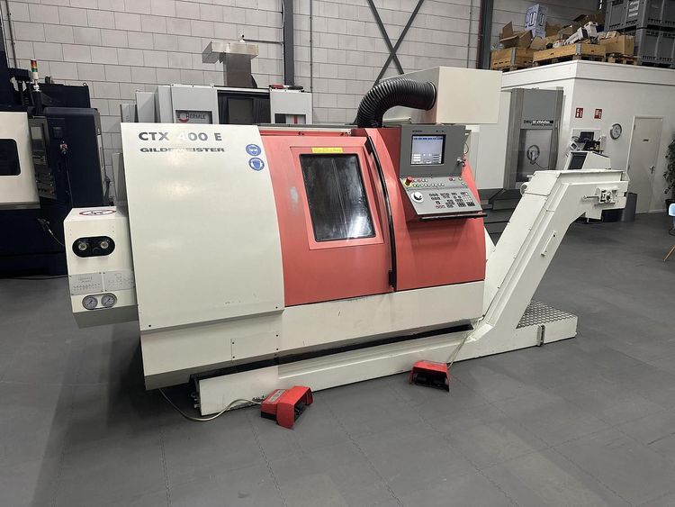 Gildemeister Heidenhain TurnPlus - Eltro Pilot 5000 rpm CTX-400E 3 Axis