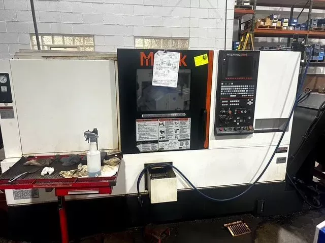 Mazak Mazak Mazatrol Matrix CNC color control 5000 RPM NEXUS QTN 200 II 2 Axis
