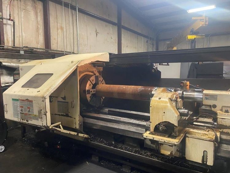 Mazak Mazatrol Fusion 640T/CRT 500 rpm Powermaster Universal 2 Axis
