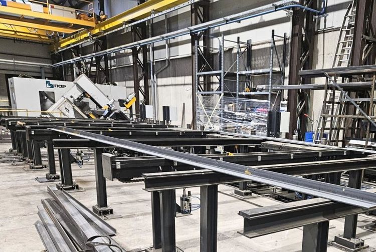 Ficep D50-F LINE FOR PROFILE PROCESSING CNC CONTROL