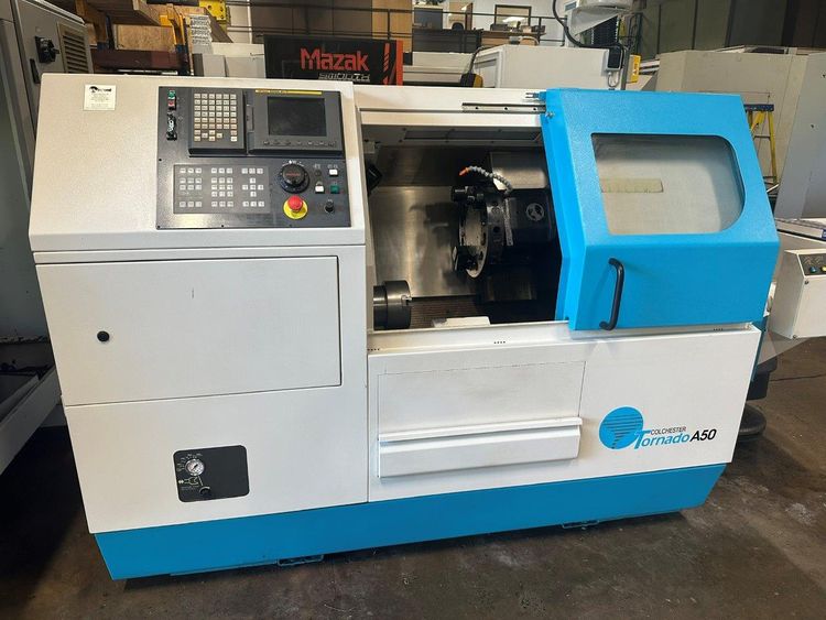 Colchester Fanuc 21iT Control 4000 rpm Tornado A50 CNC Lathe 2 Axis