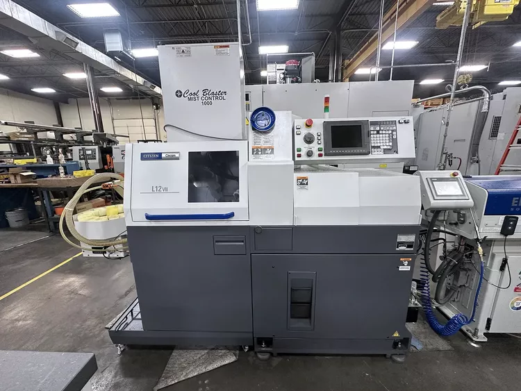 Citizen CNC CONTROL 15,000 RPM L12-1M7 2 Axis