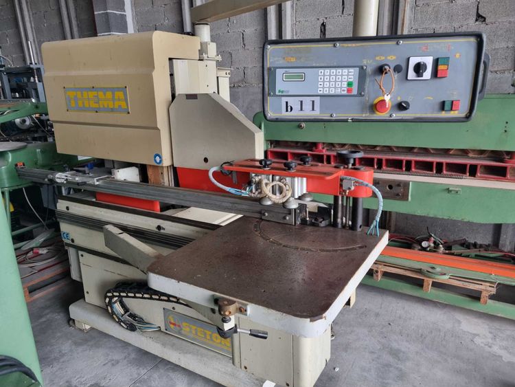 Steton THEMA H490 Programmable mono-spindle tenoning machine