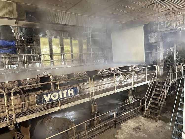 Voith Fourdrinier Paper Machine 110"