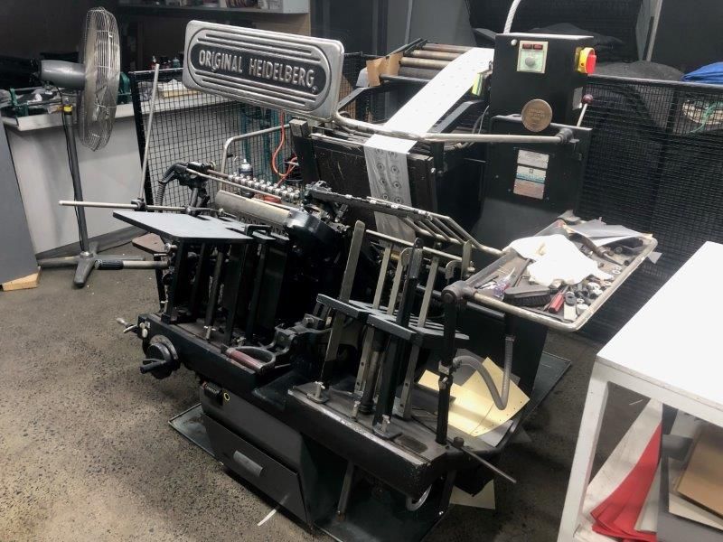 Heidelberg GTP Foiler