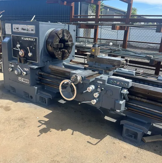 Kuraki Engine Lathe 350 RPM LC-403