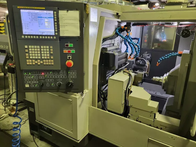 Tsugami Fanuc Series 31i Model B CNC Control 5,000 RPM B-038-T 3 Axis