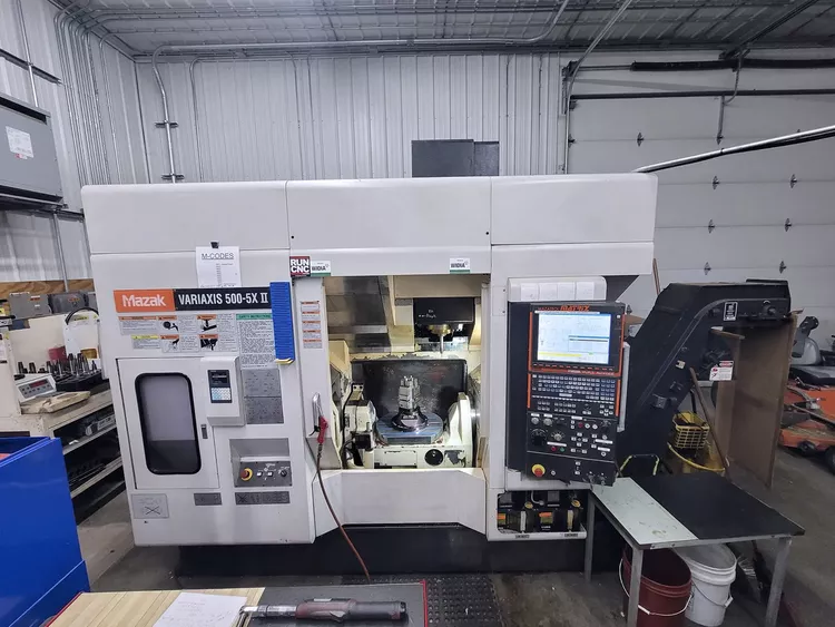 Mazak Matrix 12000 rpm VARIAXIS 500-5X II 5 Axis