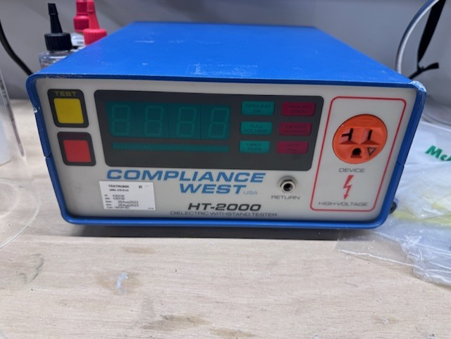 Compliance West HT-2000  dielectric withstand tester (hi-pot).