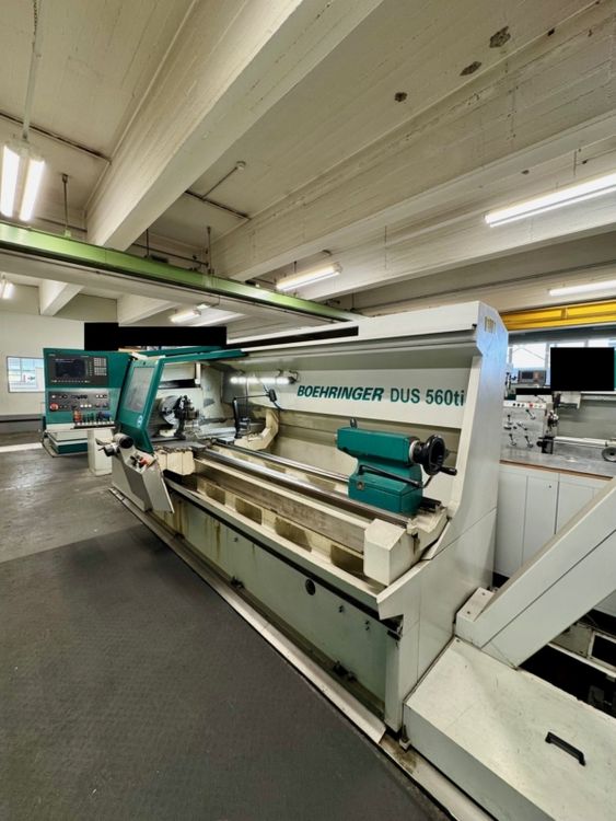 VDF Boehringer SINUMERIK 810D 2500 RPM DUS 560 TI 2 Axis