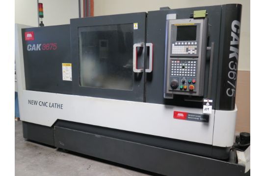 SMTCL Fanuc Series Oi Mate TD Control 2000 RPM SMTCL CAK 3675 CNC Turning Center 2 Axis