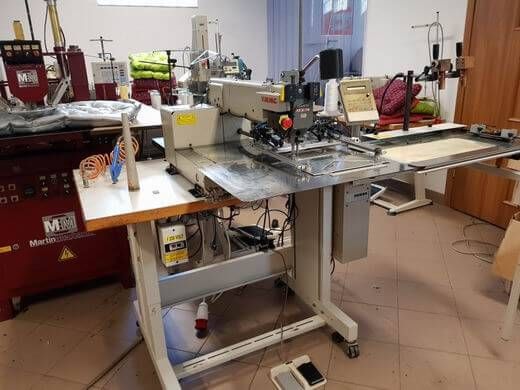 PLK 2426 VIBeMac automatic sewing machine for pockets, embroidery