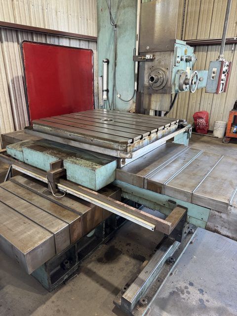 Nomura B-100SR 4" Table Type Boring Mill 1,200 RPM