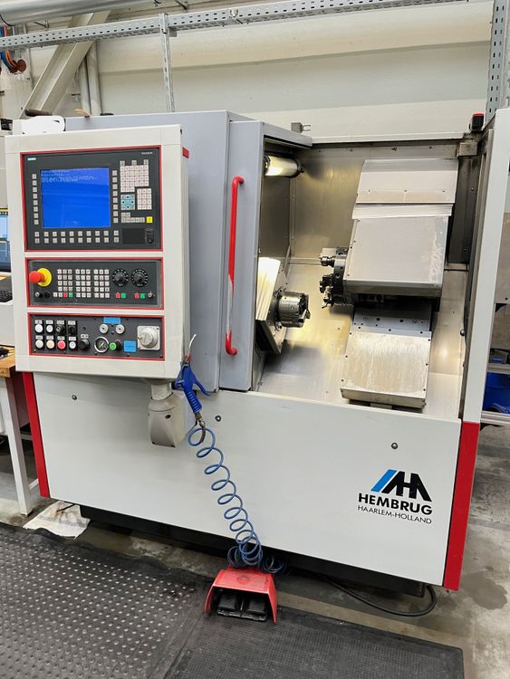 Hembrug CNC Control Siemens Sinumerik 840D 10,000 RPM Mikroturn 50 CNC 2 Axis