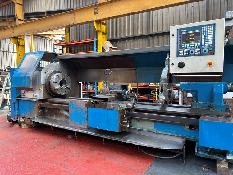 Broadbent Fagor 8055TT 270 rpm Stanley 15" BSO Straight Bed Lathe 2 Axis