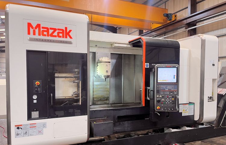 Mazak MAZATROL Matrix 2 3300 rpm Integrex i-400 4 Axis