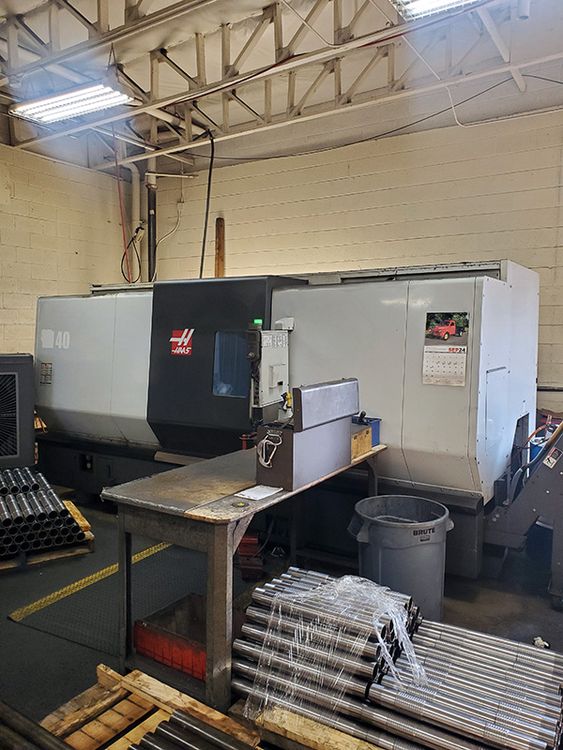 Haas CNC Control 2400 RPM ST-40 2 Axis