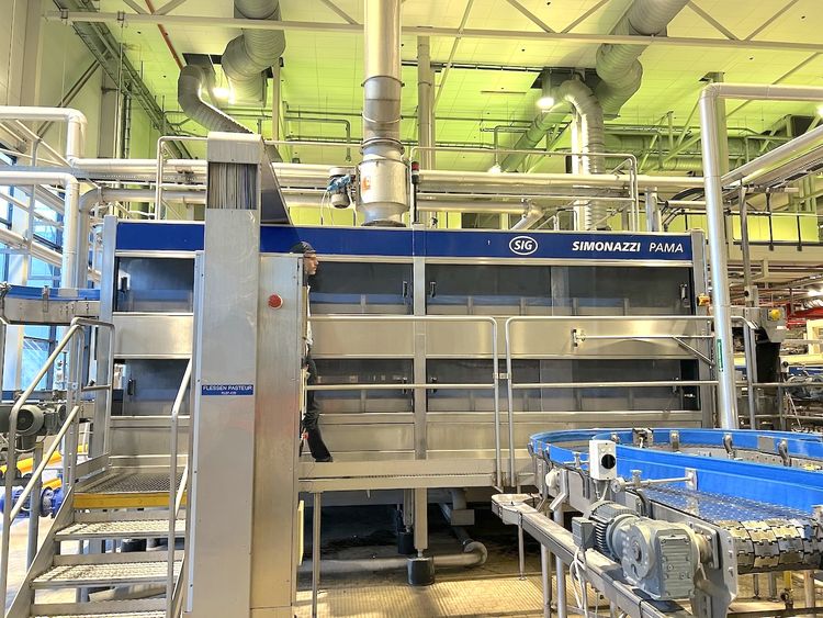 Pama Roma CLD 50/144 TUNNEL PASTEURISER