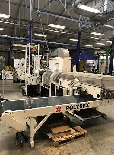 W&H type POLYREX SF 3708 punch, sealing loop handle plastic bag machine LDPE, LLDPE, HDPE
