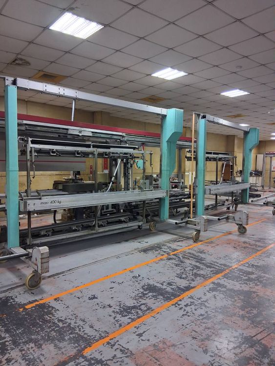 Staubli Delta 200 Drawing in machine
