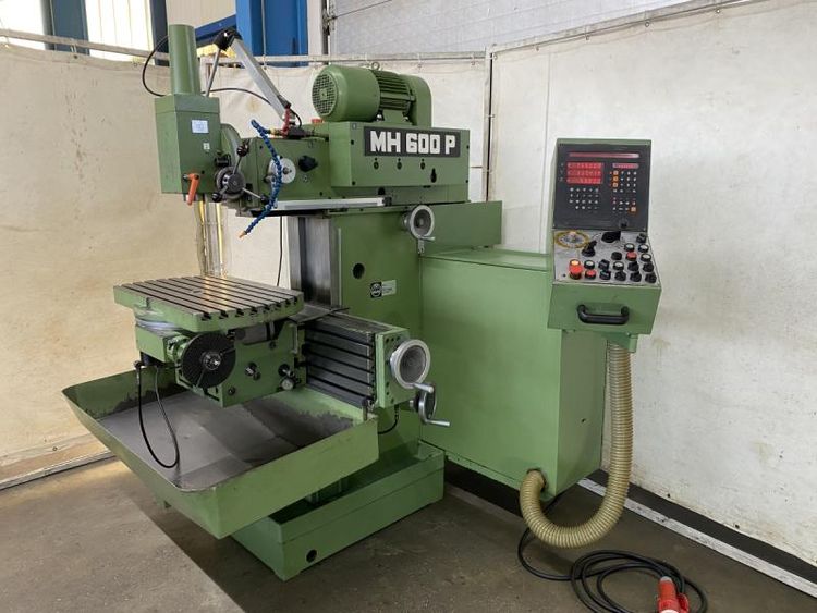 Maho MH 600 P Universal Tool Milling Machine 2000 rpm