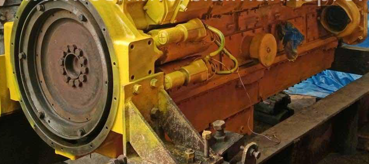 Cummins KTA50 G1 ENGINE SET W/STOBER GEARBOX Power Output: 1385 HP