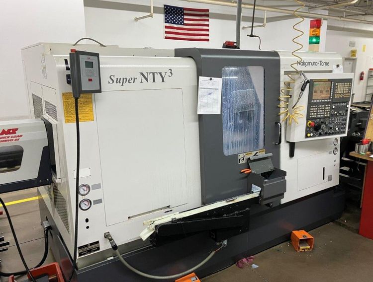 Nakamura FANUC31i-A CNC CONTROL 6,000 RPM SUPER NTY3