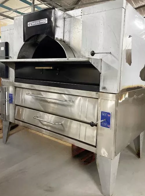 Baker's Pride FC-616 and Y600 Double Deck Pizza Oven