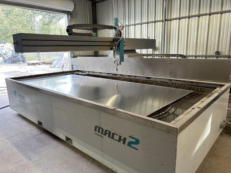 Flow 4020B Mach 2 Waterjet Cutters Flow