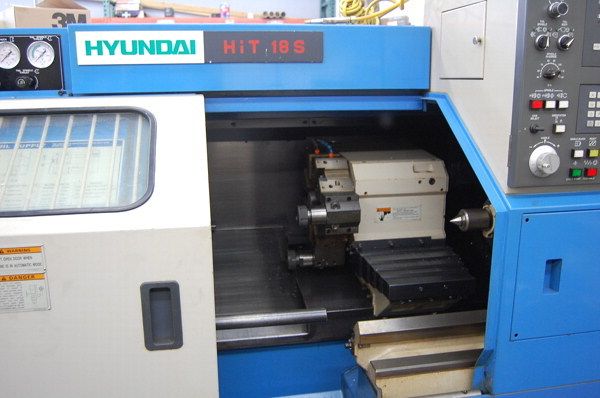 Hyundai Siemens CNC Control 3600 rpm HIT 18S 2 Axis