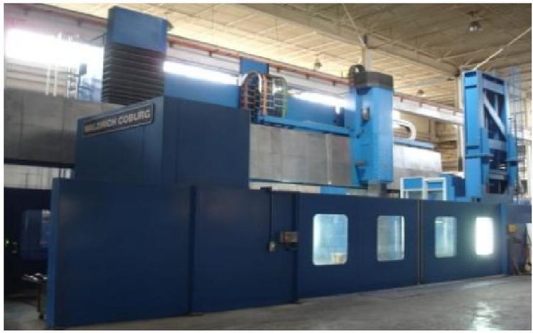 Waldrich Coburg Powerturn 8000 AS Vertical Boring Mill