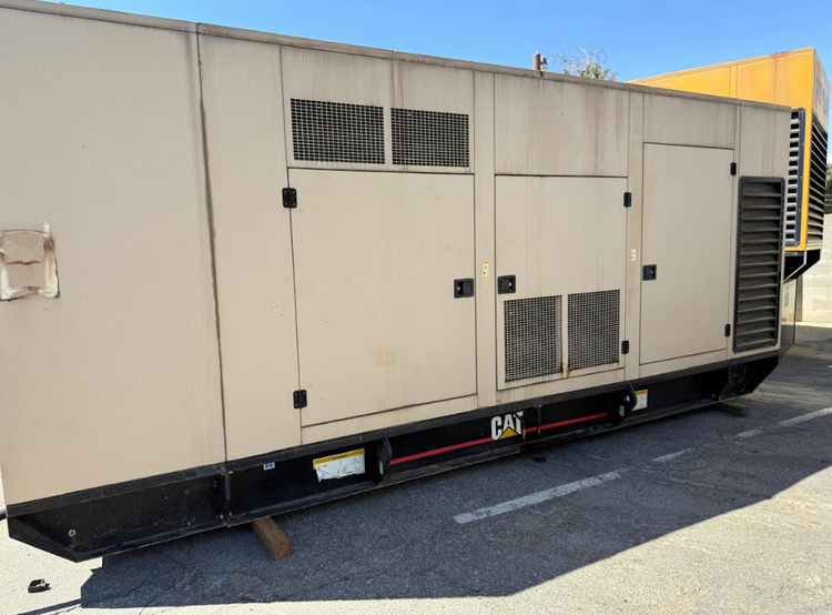 Caterpillar 3412C Rated Power: 600 kW